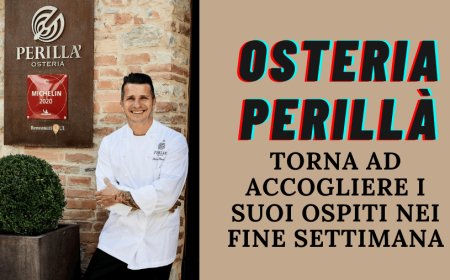L'Osteria Perillà torna ad accogliere i suoi ospiti nei fine settimana
