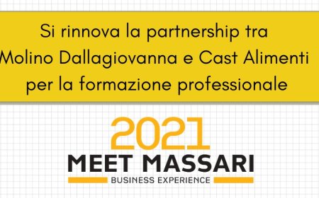 Si rinnova la partnership tra Molino Dallagiovanna e Cast Alimenti per la formazione professionale