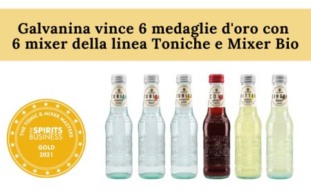 Galvanina vince 6 medaglie d'oro con 6 mixer della linea Toniche e Mixer Bio