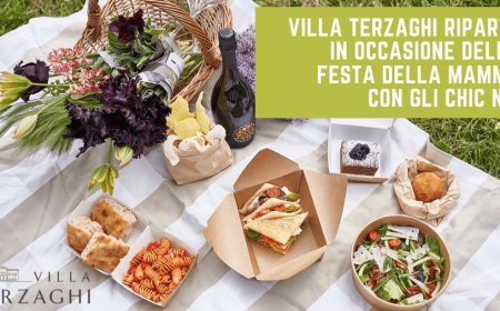 Villa Terzaghi riparte in occasione della Festa della mamma con gli "Chic Nic"