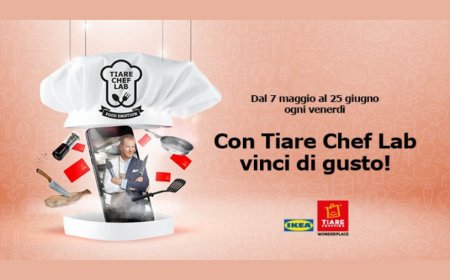 “TIARE CHEF LAB - CUCINIAMO ONLINE”: il nuovo format con video ricette di Fabrizio Nonis
