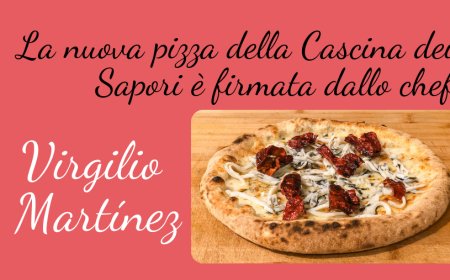 La nuova pizza della Cascina dei Sapori è firmata dallo chef Virgilio Martínez