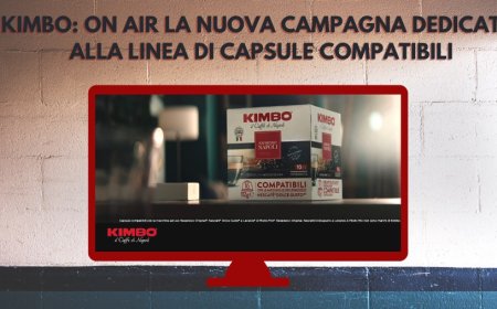 Kimbo: on air la nuova campagna dedicata alla linea di capsule compatibili