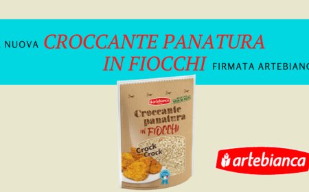 La nuova "Croccante Panatura in Fiocchi" firmata Artebianca