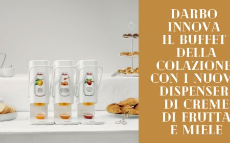 Darbo innova il buffet della colazione con i nuovi dispenser di creme di frutta e miele