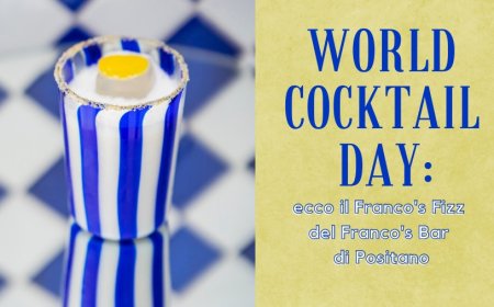 World Cocktail Day: ecco il Franco's Fizz del Franco's Bar di Positano