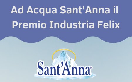 Ad Acqua Sant'Anna il Premio Industria Felix