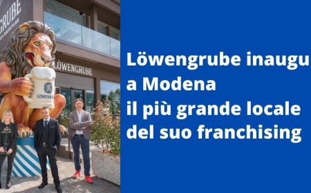 Löwengrube inaugura a Modena il più grande locale del suo franchising