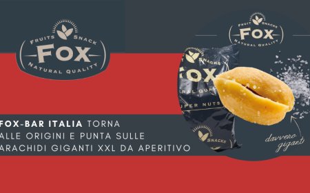 Fox-Bar Italia torna alle origini e punta sulle Arachidi giganti XXL da Aperitivo