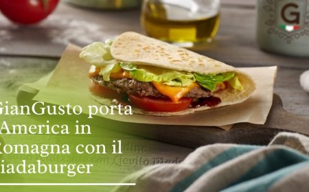 GianGusto porta l'America in Romagna con il piadaburger