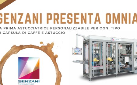 Senzani presenta 0MNIA, la prima astucciatrice personalizzabile per ogni tipo di capsula di caffè e astuccio