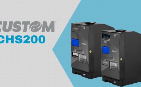 CUSTOM presenta CHS200, il nuovo sistema di gestione automatizzata dei contanti