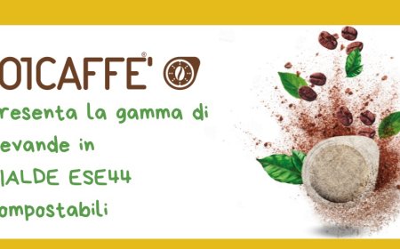 101CAFFE’ presenta la gamma di bevande in CIALDE ESE44 compostabili