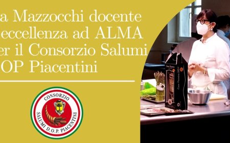 Isa Mazzocchi docente d'eccellenza ad ALMA per il Consorzio Salumi DOP Piacentini
