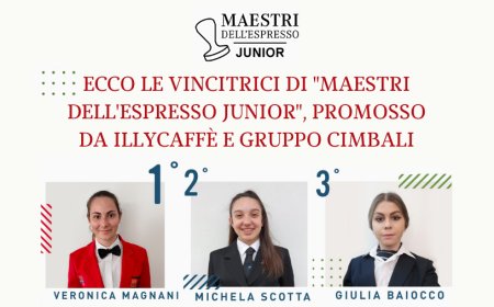 Ecco le vincitrici di "Maestri dell'Espresso Junior", promosso da illycaffè e Gruppo Cimbali