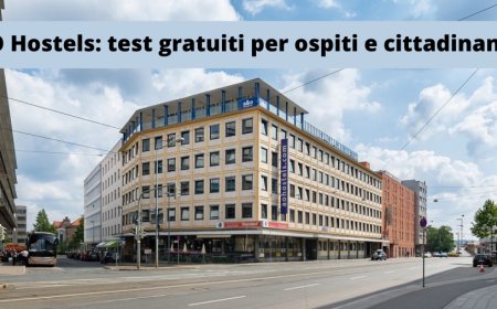 AO Hostels: test gratuiti per ospiti e cittadinanza