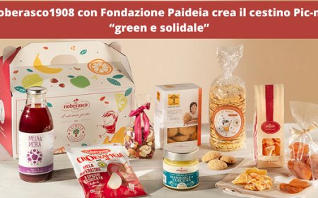 Noberasco1908 con Fondazione Paideia crea il cestino Pic-nic “green e solidale”