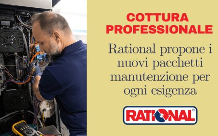 Cottura professionale. Rational propone i nuovi pacchetti manutenzione per ogni esigenza