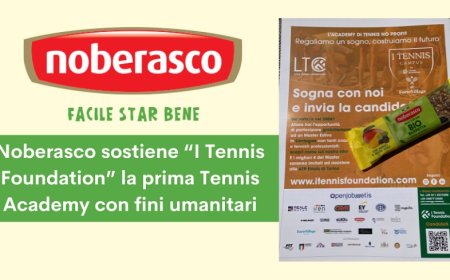 Noberasco sostiene “I Tennis Foundation” la prima Tennis Academy con fini umanitari