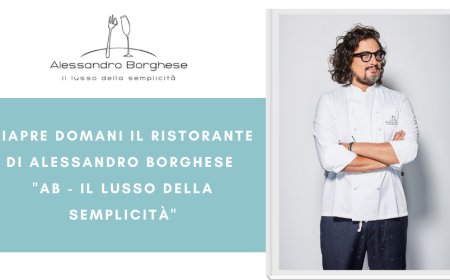 Riapre domani il ristorante di Alessandro Borghese "AB - Il lusso della semplicità"