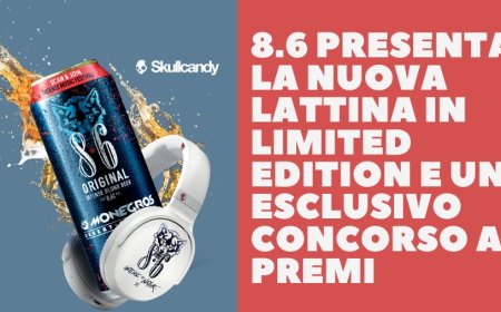 8.6 presenta la nuova lattina in limited edition e un esclusivo concorso a premi