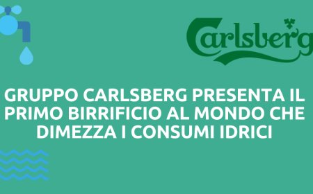 Gruppo Carlsberg presenta il primo birrificio al mondo che dimezza i consumi idrici