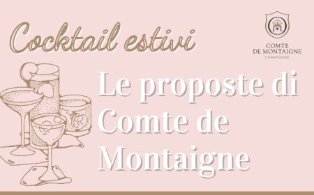 Cocktail estivi. Le proposte di Comte de Montaigne