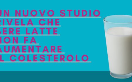 Un nuovo studio rivela che bere latte non fa aumentare il colesterolo