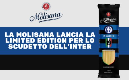 La Molisana lancia la limited edition per lo scudetto dell'Inter