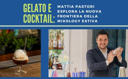 Gelato e cocktail: Mattia Pastori esplora la nuova frontiera della mixology estiva