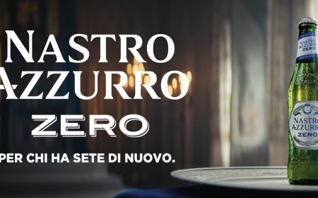 Nuovo spot per la premium analcolica italiana Nastro Azzurro Zero