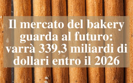 Il mercato del bakery guarda al futuro: varrà 339,3 miliardi di dollari entro il 2026