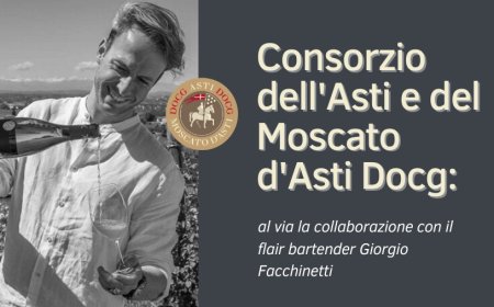 Consorzio dell'Asti e del Moscato d'Asti Docg: al via la collaborazione con il flair bartender Giorgio Facchinetti