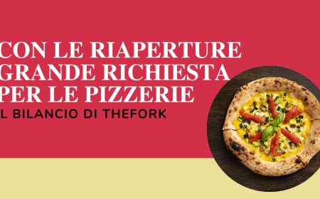 Con le riaperture grande richiesta per le pizzerie. Il bilancio di TheFork