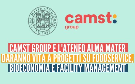 Camst Group e l'ateneo Alma Mater daranno vita a progetti su foodservice, bioeconomia e facility management