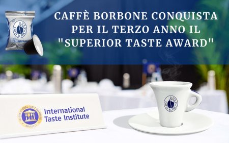 Caffè Borbone conquista per il terzo anno il "Superior Taste Award"