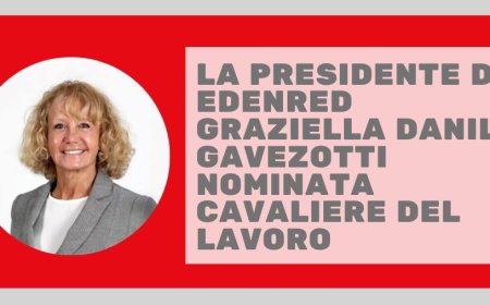 La Presidente di Edenred Graziella Danila Gavezotti nominata Cavaliere del Lavoro