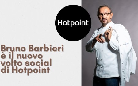 Bruno Barbieri è il nuovo volto social di Hotpoint
