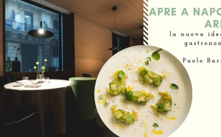 Apre a Napoli Aria, la nuova idea di gastronomia di Paolo Barrale
