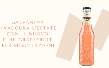 Galvanina inaugura l'estate con il nuovo Pink Grapefruit per miscelazione
