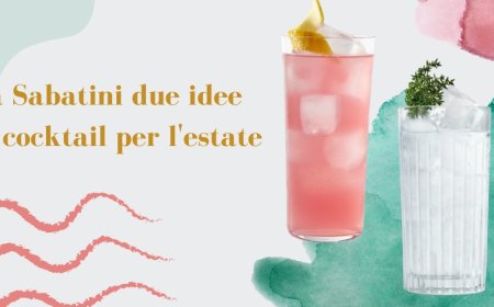 Da Sabatini due idee di cocktail per l'estate