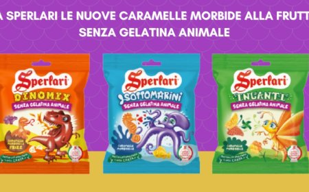 Da Sperlari le nuove caramelle morbide alla frutta senza gelatina animale