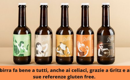La birra fa bene a tutti, anche ai celiaci, grazie a Gritz e alle sue referenze gluten free
