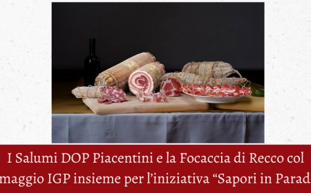 I Salumi DOP Piacentini e la Focaccia di Recco col Formaggio IGP insieme per l’iniziativa “Sapori in Paradiso”