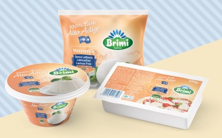 La nuova gamma di prodotti Brimi senza lattosio