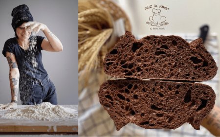 Roberta Pezzella ha realizzato il "Pane dell'anno" al Cioccolato Fondente