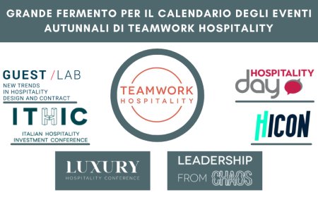 Grande fermento per il calendario degli eventi autunnali di Teamwork Hospitality