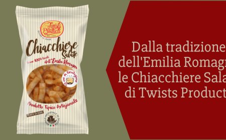 Dalla tradizione dell'Emilia Romagna le Chiacchiere Salate di Twists Products