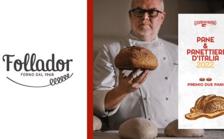 Pane & Panettieri d'Italia premia il lavoro di Antonio Follador con i Due Pani
