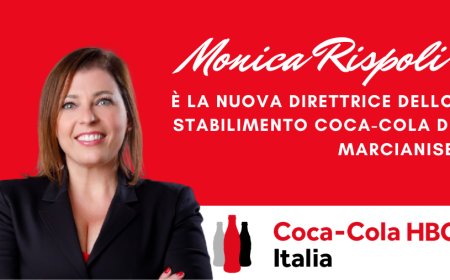 Monica Rispoli è la nuova direttrice dello stabilimento Coca-Cola di Marcianise